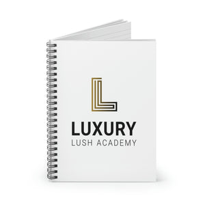 Luxury Lush Spiral Notebook - Ruled Line
